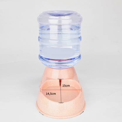 Automatischer Wasser- und Futterspender - perfekt versorgt, rund um die Uhr!