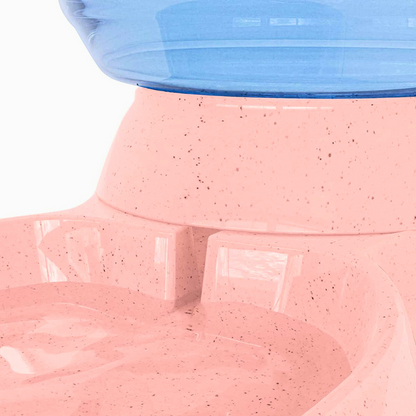 Automatischer Wasser- und Futterspender - perfekt versorgt, rund um die Uhr!